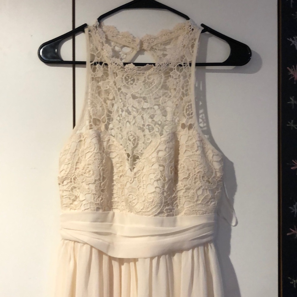 Saved by the dress ivory dress